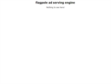 Tablet Screenshot of flagpole.sensationcontent.com